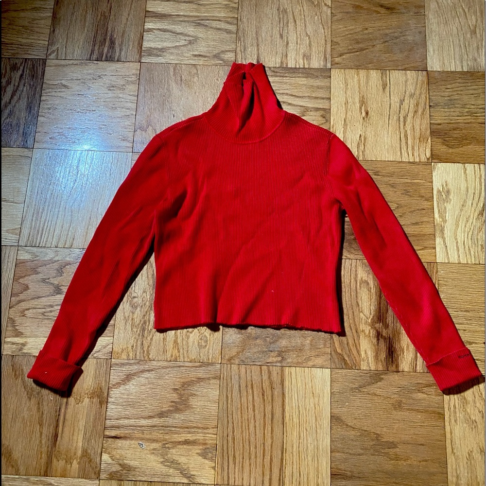 💘RED TOMMY HILIFIGER TURTLENECK💘